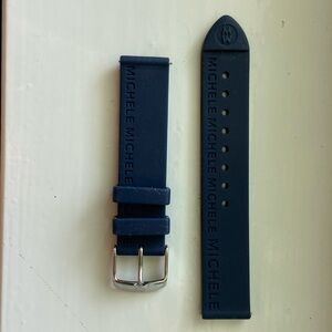 Michele Silicone watch strap band